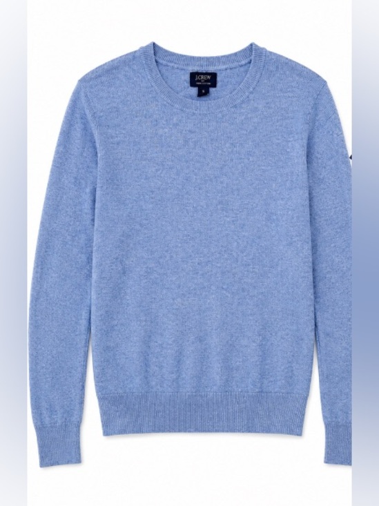 J. Crew Sweaters - J. Crew • 100% Cotton • Blue • Crewneck Sweater